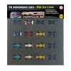 16 Miniatures Cars - Rik Ice Line
